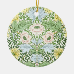Willam Morris Myrtle Garden Floral Classic Keramik Ornament