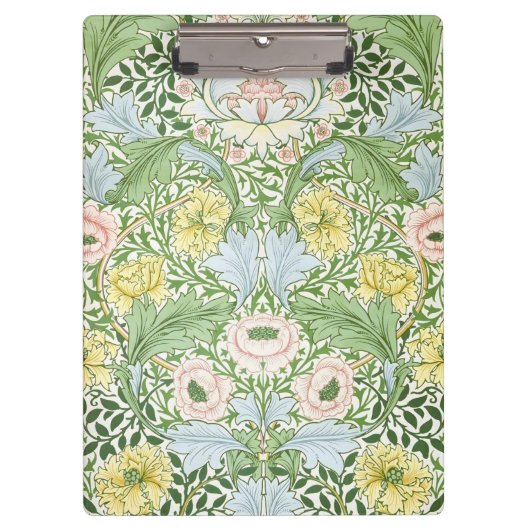 Willam Morris Myrtle Garden Floral Classic Klemmbrett (Vorderseite)