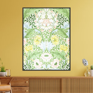 Willam Morris Myrtle Garden Floral Classic Leinwanddruck