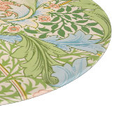 Willam Morris Myrtle Garden Floral Classic Schneidebrett (Ecke)