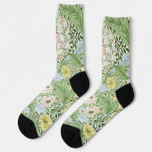 Willam Morris Myrtle Garden Floral Classic Socken (Linkes Detail)