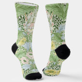 Willam Morris Myrtle Garden Floral Classic Socken (Gewinkelt)