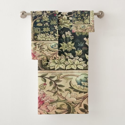 Willam Morris schöne Designs und Kreationen, Vint Badhandtuch Set (Insitu)