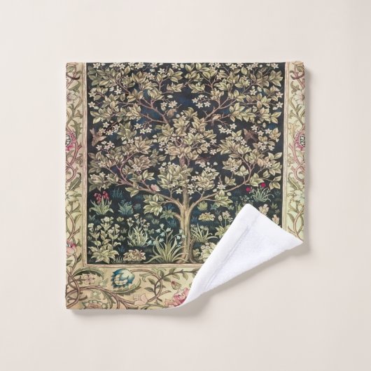 Willam Morris schöne Designs und Kreationen, Vint Badhandtuch Set (Waschlappen)