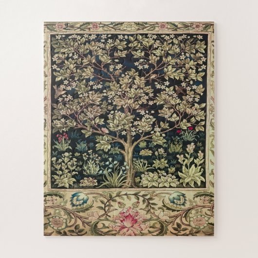 Willam Morris schöne Designs und Kreationen, Vint Puzzle (Vertikal)