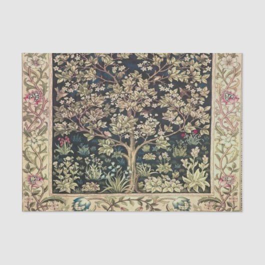 Willam Morris schöne Designs und Kreationen, Vint Seidenpapier (Vorderseite)