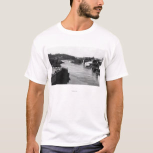 Willamette Fälle und Papiermühle-Oregon-Stadt T-Shirt