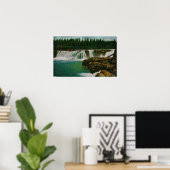 Willamette Falls in Portland 2 Poster (Heimbüro)