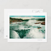 Willamette Falls in Portland 2 Postkarte (Vorne/Hinten)
