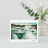 Willamette Falls in Portland 2 Postkarte (Stehend Vorderseite)