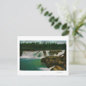 Willamette Falls in Portland Postkarte (Stehend Vorderseite)