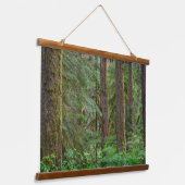 Willamette National Forest | Oregon Wandteppich Mit Holzrahmen (Gewinkelt)