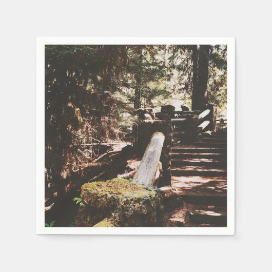 Willamette National Forest Serviette (Vorderseite)