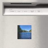 Willamette River, Elijah Bristow Staat Park, OR Magnet (In Situ (Geschirrspüler))