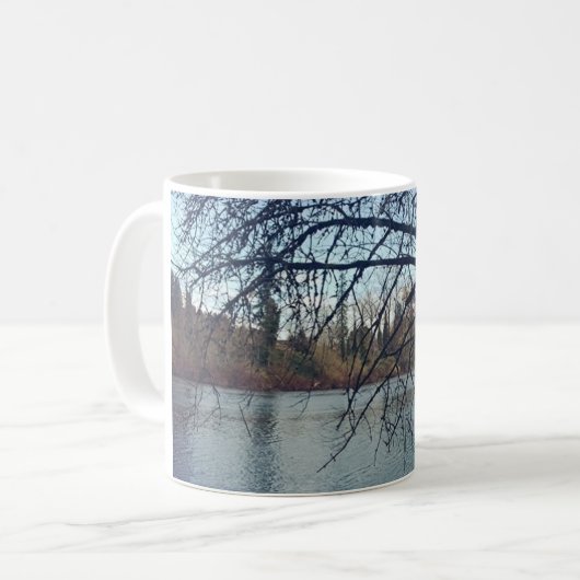 Willamette River Kaffeetasse (Vorderseite Links)