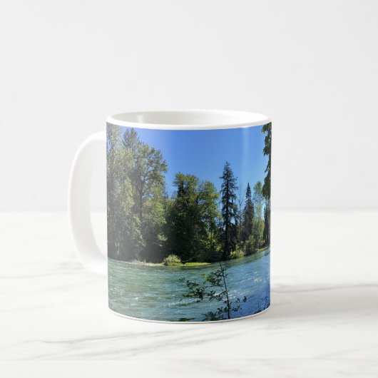 Willamette River Kaffeetasse (Vorderseite Links)