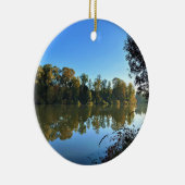 Willamette River Keramik Ornament (Rechts)