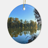 Willamette River Keramik Ornament (Links)