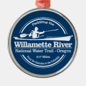 Willamette River NWT (SK) Ornament Aus Metall (Vorne)
