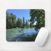Willamette River, Oregon Mousepad (Mit Mouse)