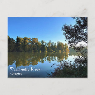 Willamette River Postkarte