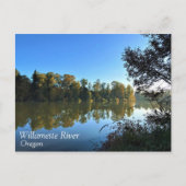 Willamette River Postkarte (Vorderseite)