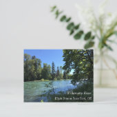 Willamette River Postkarte (Stehend Vorderseite)