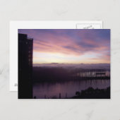 Willamette Sonnenaufgang Postkarte (Vorne/Hinten)