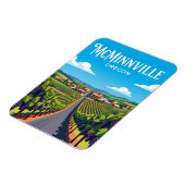 Willamette Valley Weg USA Magnet (Linke Seite)