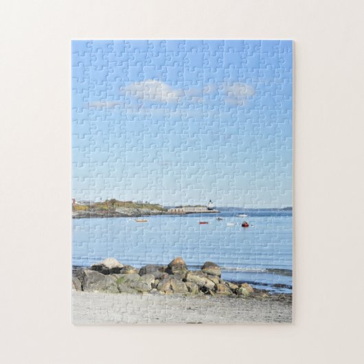 Willard Beach South Portland ME Maine Boote Wasser Puzzle (Vertikal)