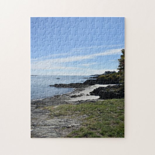 Willard Beach South Portland ME Maine Küstenlinie Puzzle (Vertikal)
