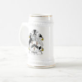 Willard Familienwappen Bierglas (Vorderseite Links)