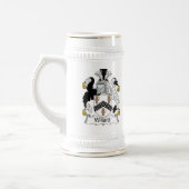 Willard Familienwappen Bierglas (Links)