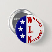 Willard im November mit Sternen Button (Vorne & Hinten)