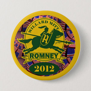 Willard Mitt Romney 2012 Button