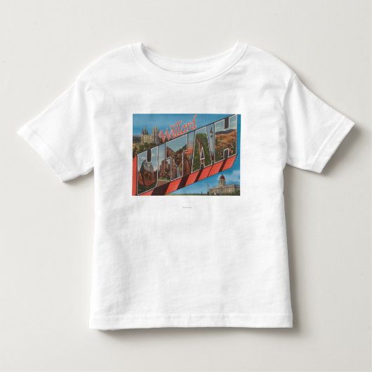 Willard, UtahLarge Buchstabe ScenesWillard, UT Kleinkind T-shirt (Vorderseite)