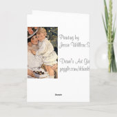 Willcoxs Tageskarte "Tanten-" Mutter Karte (Rückseite)