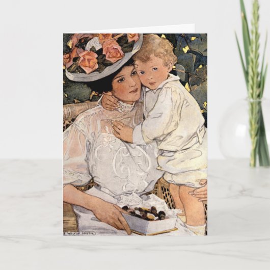 Willcoxs Tageskarte "Tanten-" Mutter Karte (Vorderseite)