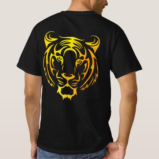 Wille des Tigers T-Shirt (Rückseite)
