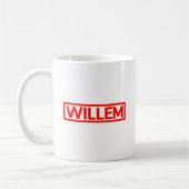 Willem Briefmarke Kaffeetasse (Links)