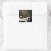 Willem Claesz Heda Banquet Piece mit Ham Quadratischer Aufkleber (Tasche)