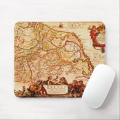 Willem Janszoon Blaeu Alte deutsche Karte Sammlung Mousepad (Mit Mouse)