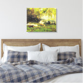 Willem Maris - Duck heaven Leinwanddruck (Insitu (Schlafzimmer))