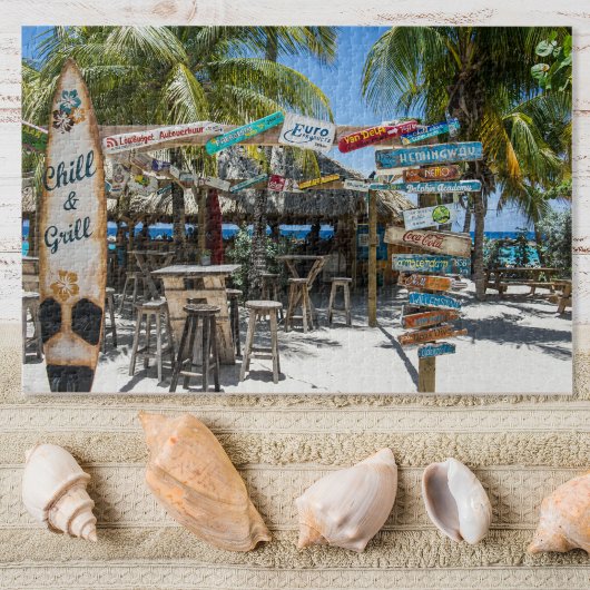Willemstad Beach Chill & Grill Beach Bar Puzzle