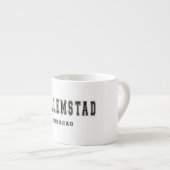 Willemstad Curaçao Espressotasse (Vorderseite Rechts)