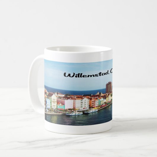Willemstad Curaçao Kaffeetasse (Vorderseite Links)