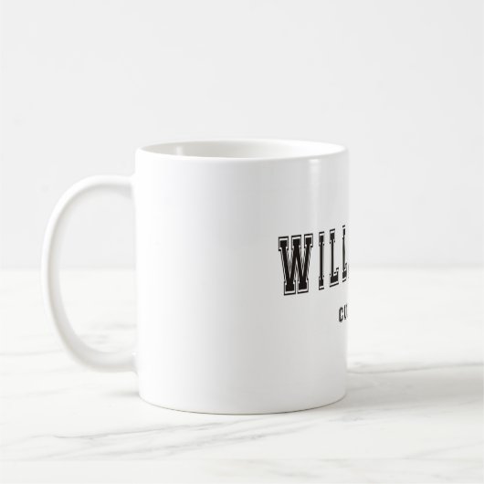 Willemstad Curaçao Kaffeetasse (Links)