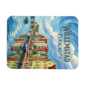 Willemstad Curaçao Magnet (Horizontal)