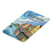Willemstad Curaçao Magnet (Linke Seite)