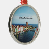 Willemstad Curaçao Ornament Aus Metall (Rechts)